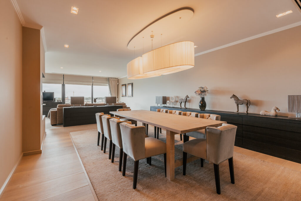 The Penthouse dining area