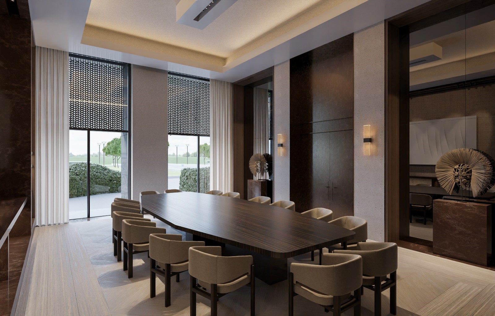 Private saloon room