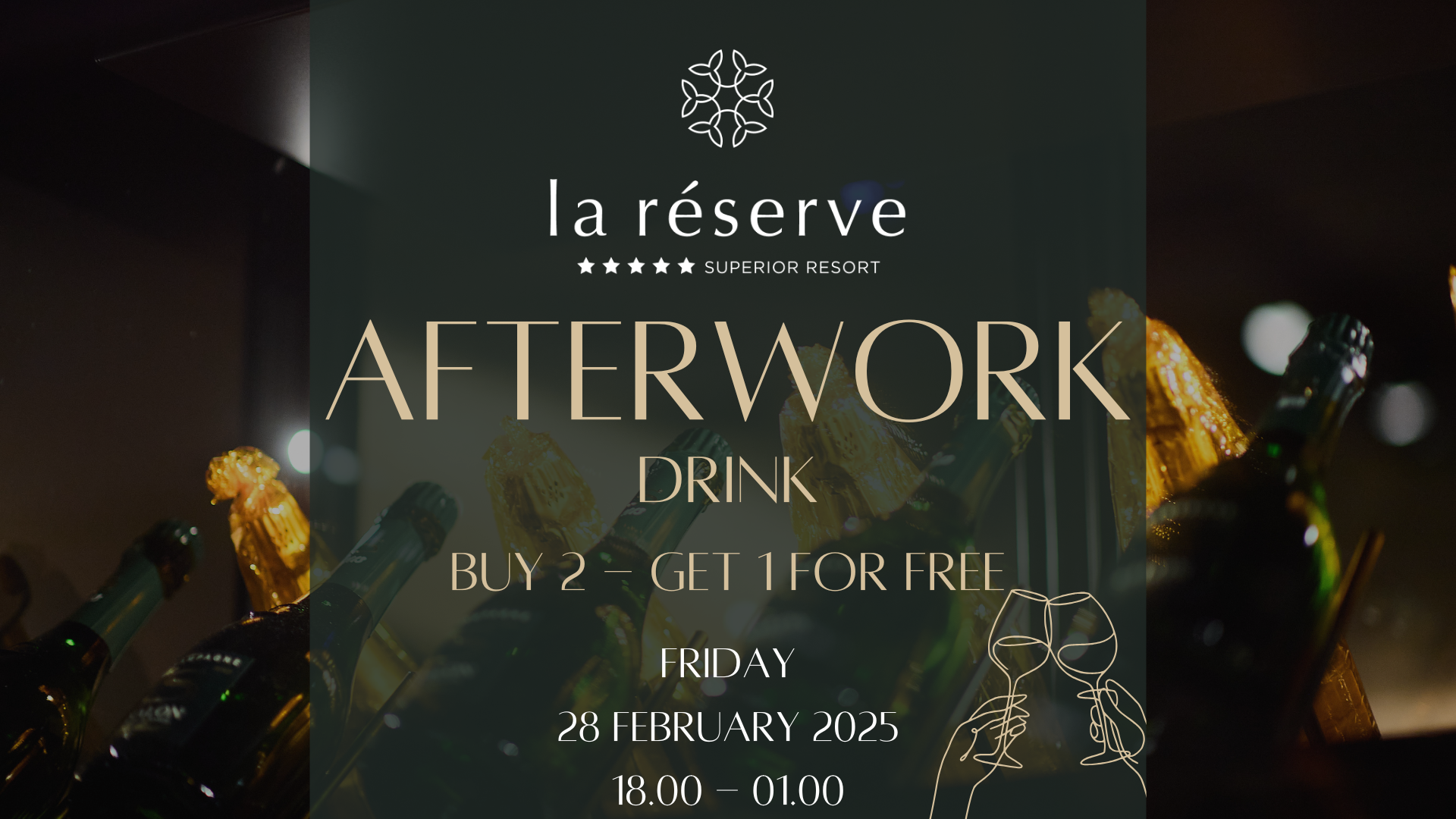 promo afterwork drink