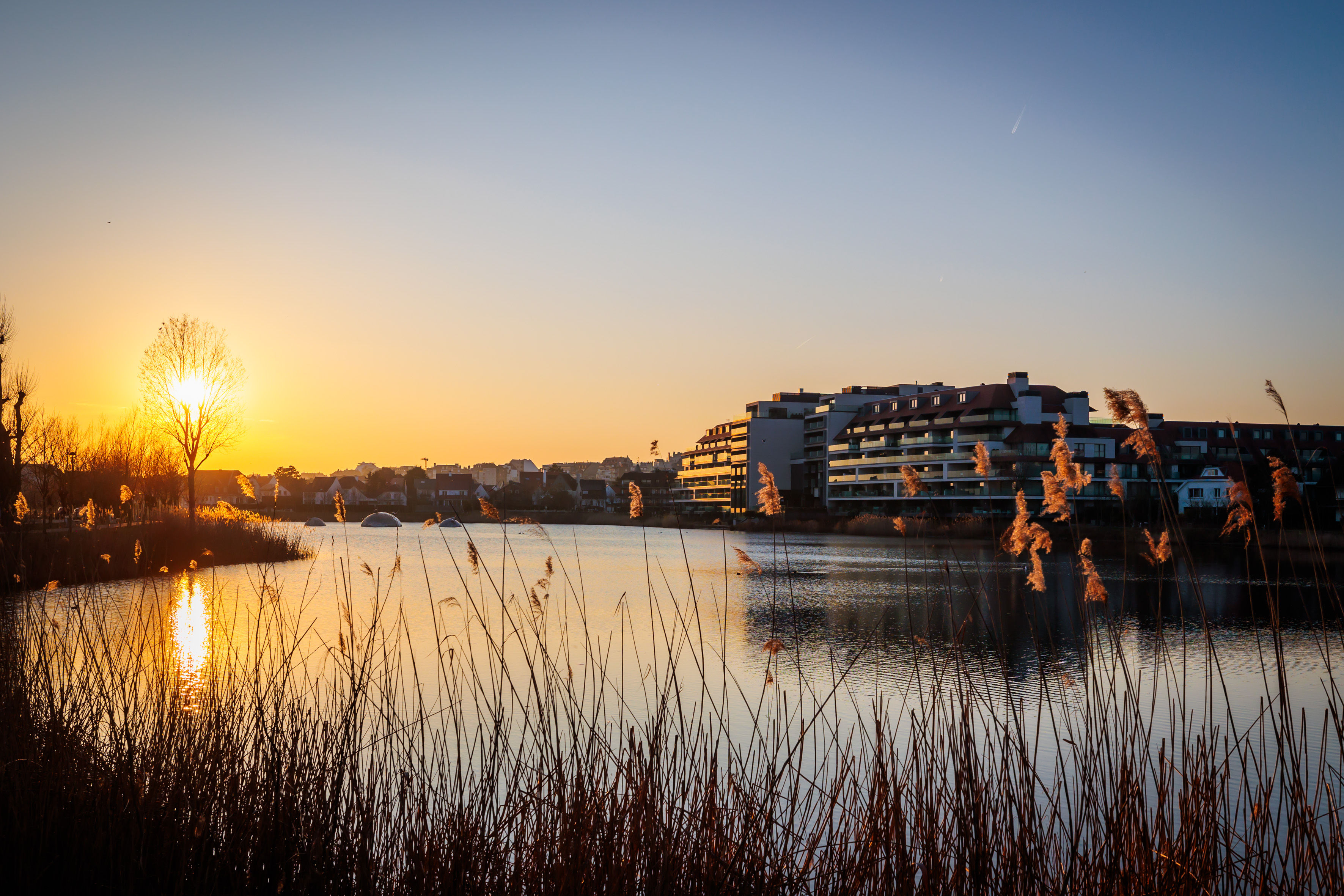 Achterzijde hotel